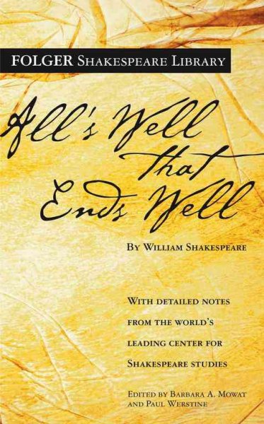 All's well that ends well [electronic resource] / William Shakespeare.