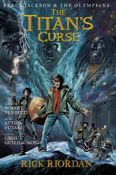 The Titan's curse : the graphic novel / by Rick Riordan ; adapted by Robert Venditti ; art by Attila Futaki ; color by Gregory Guilhaumond ; lettering by Chris Dickey.