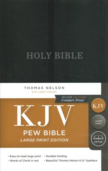 The Holy Bible [King James Version] : containing the old and new testaments ; translated out of the original tongues and with the former translations diligently compared and revised. [a]