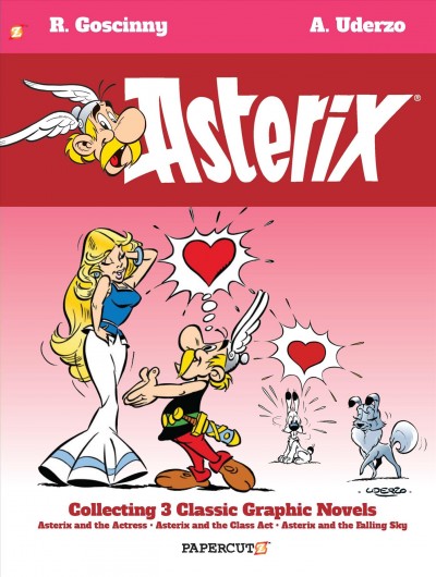 Asterix, vol. 11 : collecting Asterix and the actress, Asterix and the class act, Asterix and the falling sky / written by René Goscinny and Albert Uderzo ; illustrated by Albert Uderzo ; Joe Johnson, translation.