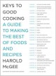 Keys to good cooking Cover Image